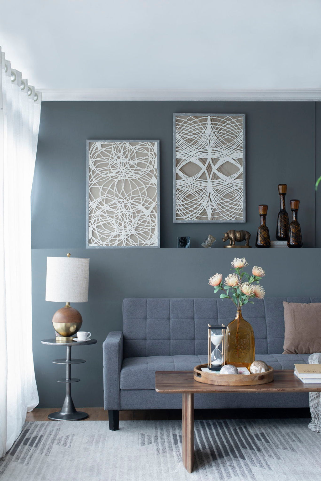 Leaf Shadow Box Wall Décor — Set of 2