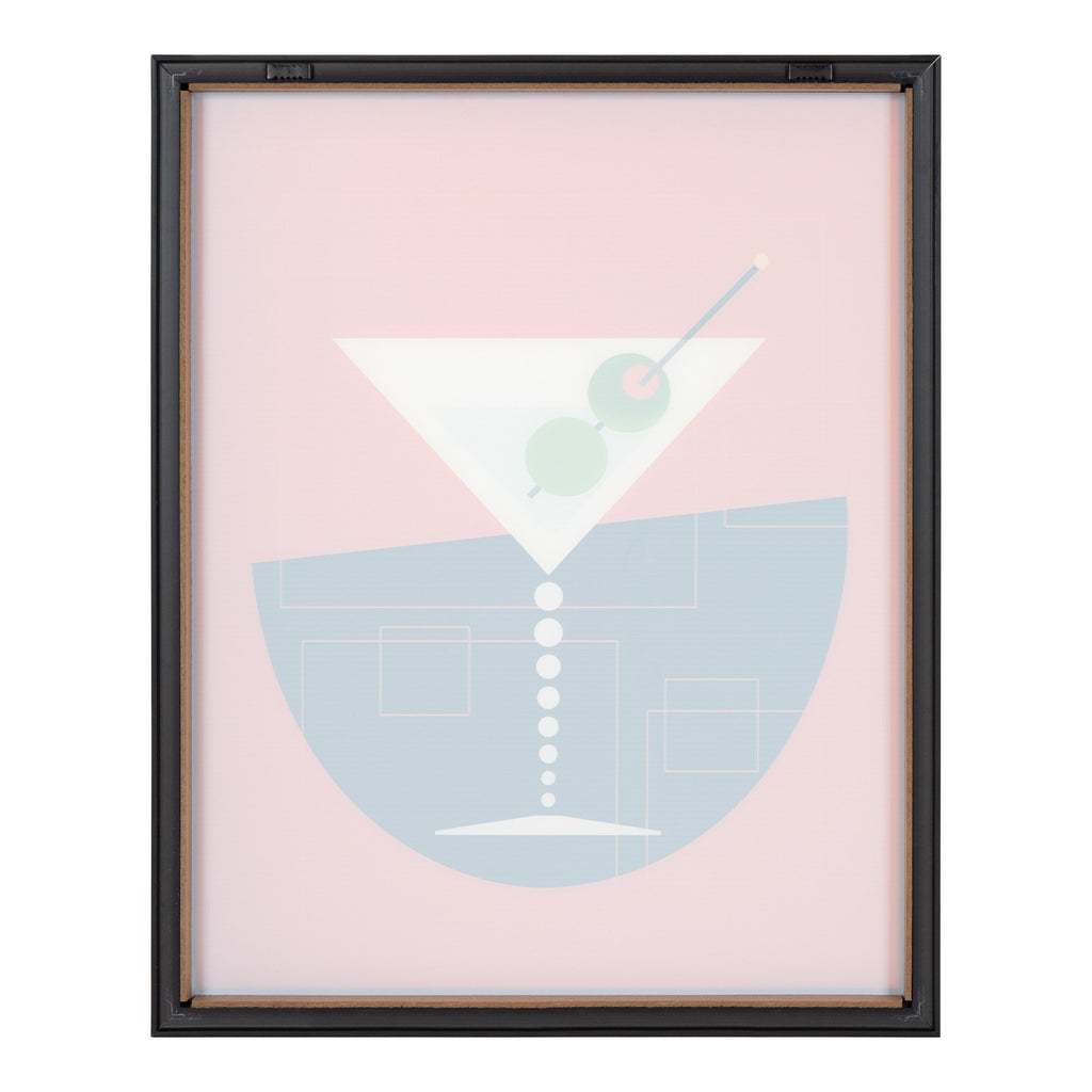 Blake Martini Framed Cocktail Art