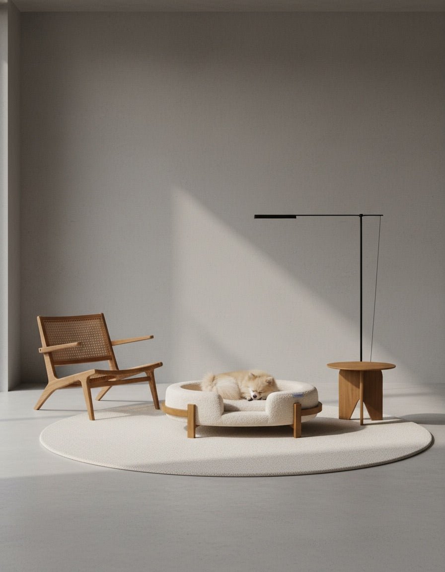 Calming Dog Bed Durable Fabric Pet Furniture