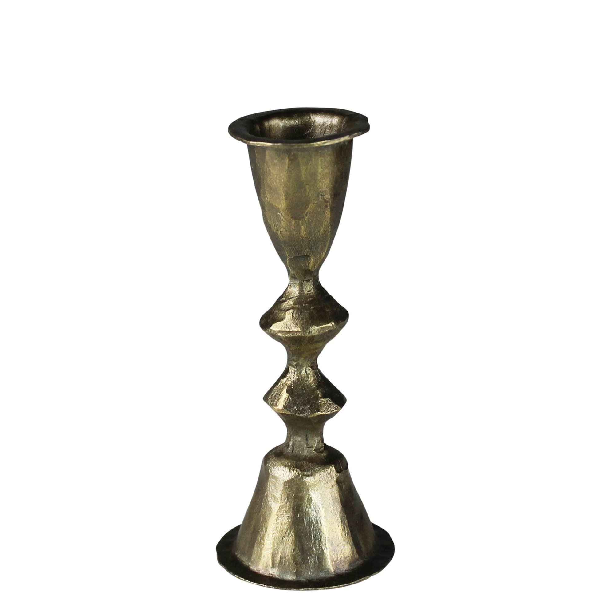 Haiku Taper Holder, Brass