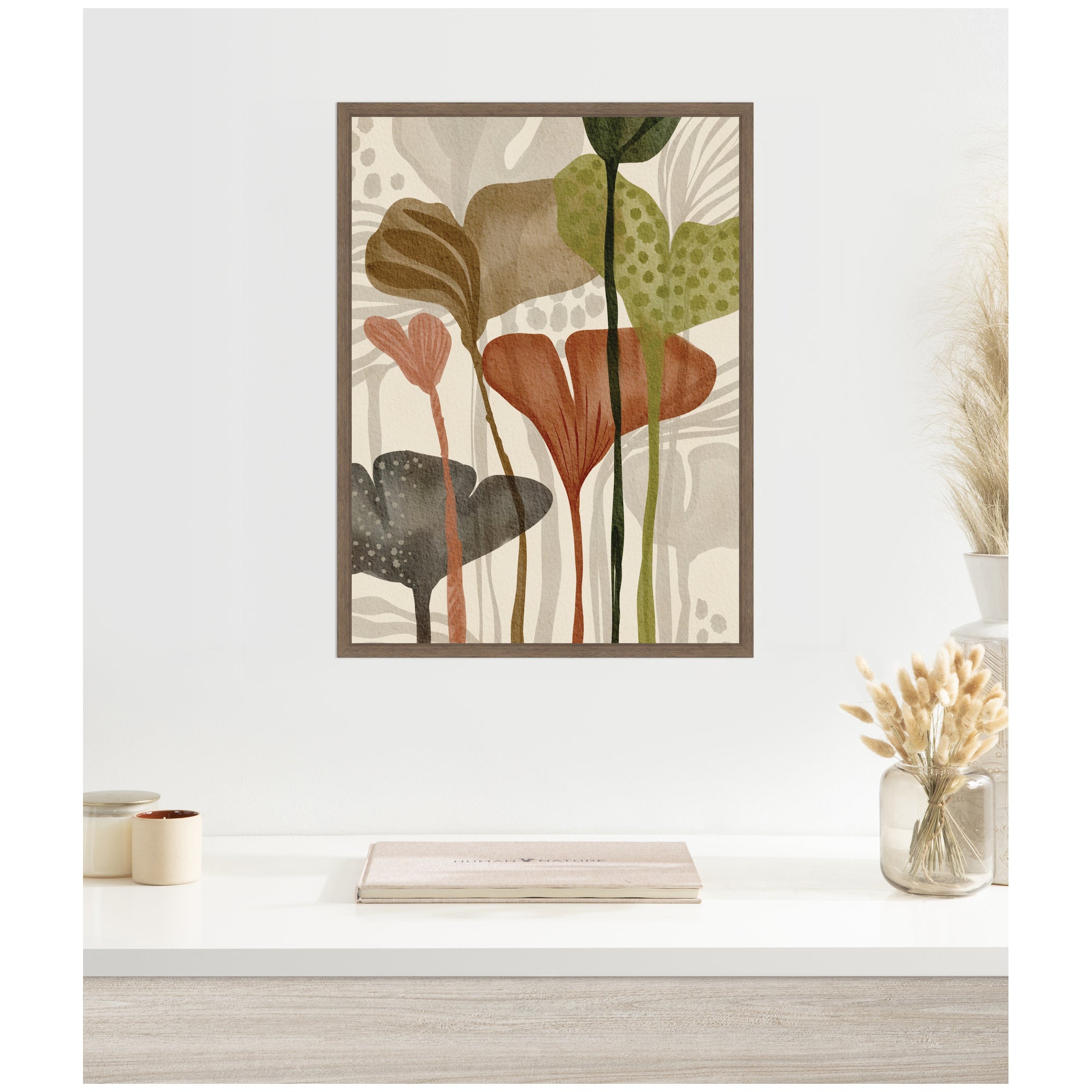 Earthen Botanicals ll by Nikita Jariwala Framed Canvas Wall Art Print