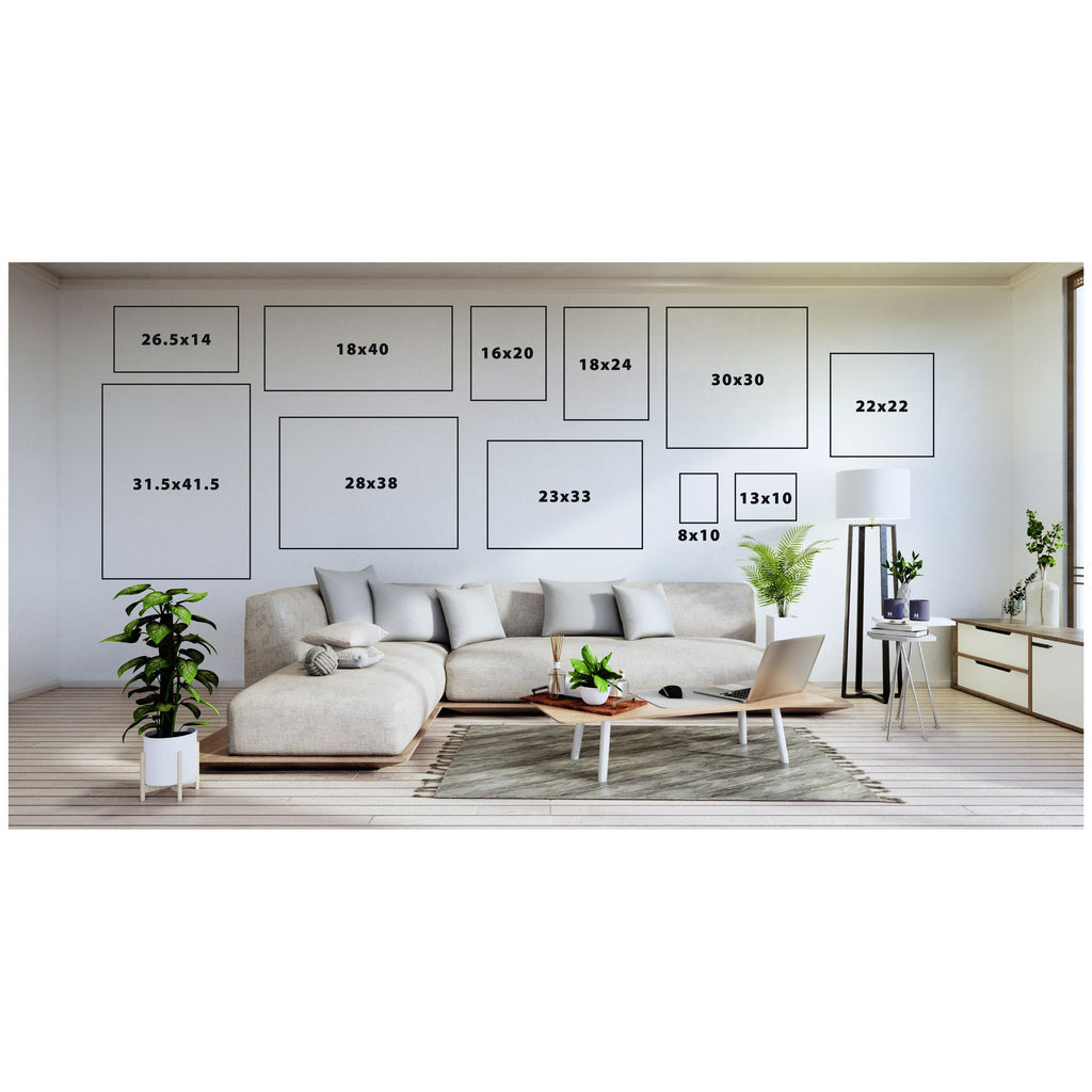 Tranquil Landscape V expansion by Amy Lighthall Framed Canvas Wall Art Print