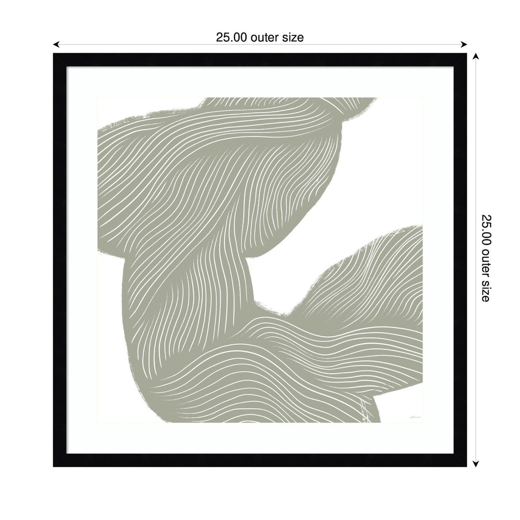 Movement Lines by Gabrielly Guedes Framed Wall Art Print