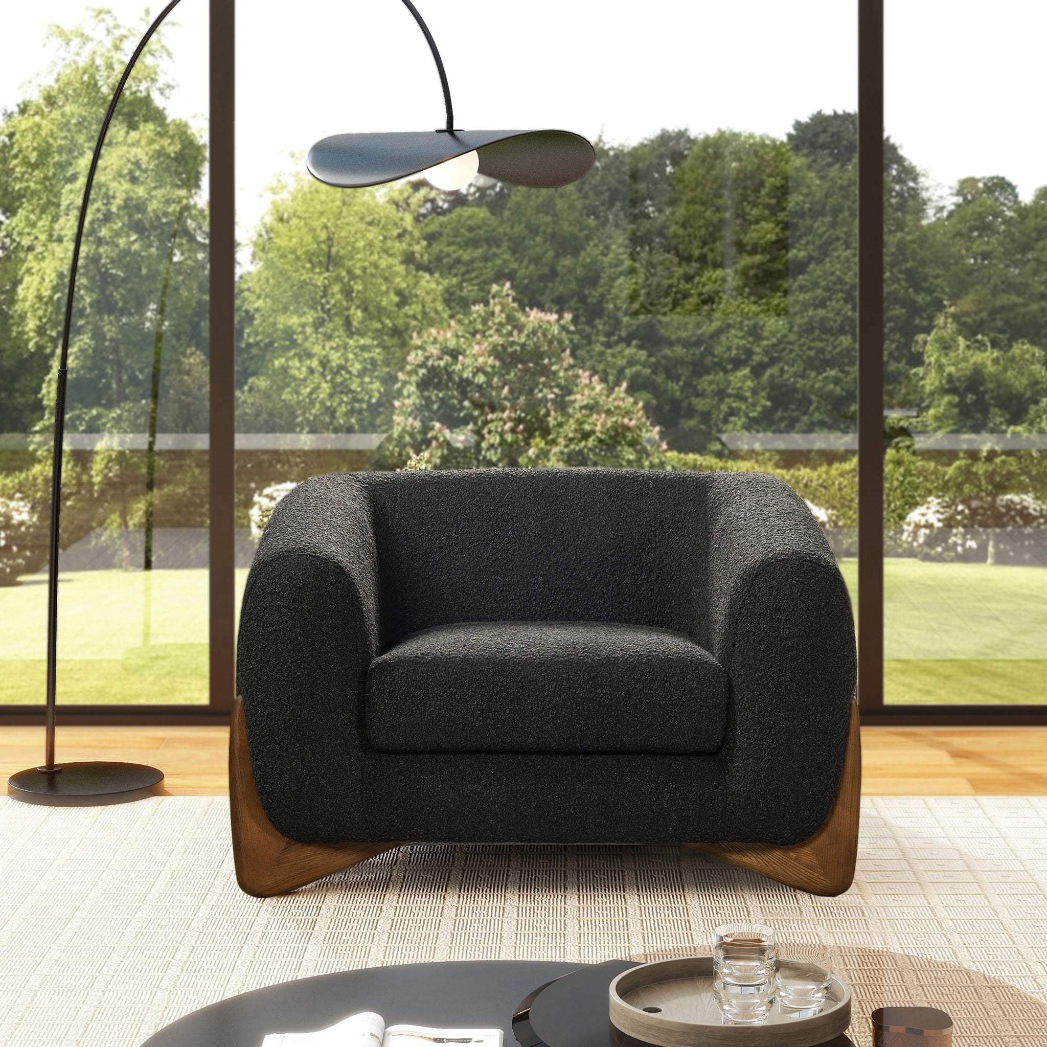 Alpine Sherpa Bouclé Armchair