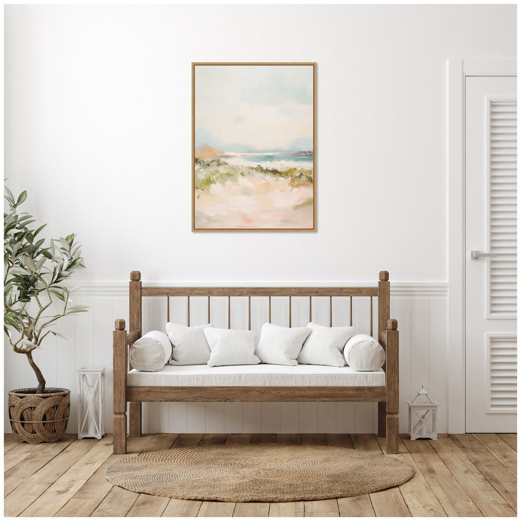 Tranquil Landscape III expansion by Amy Lighthall Framed Canvas Wall Art Print
