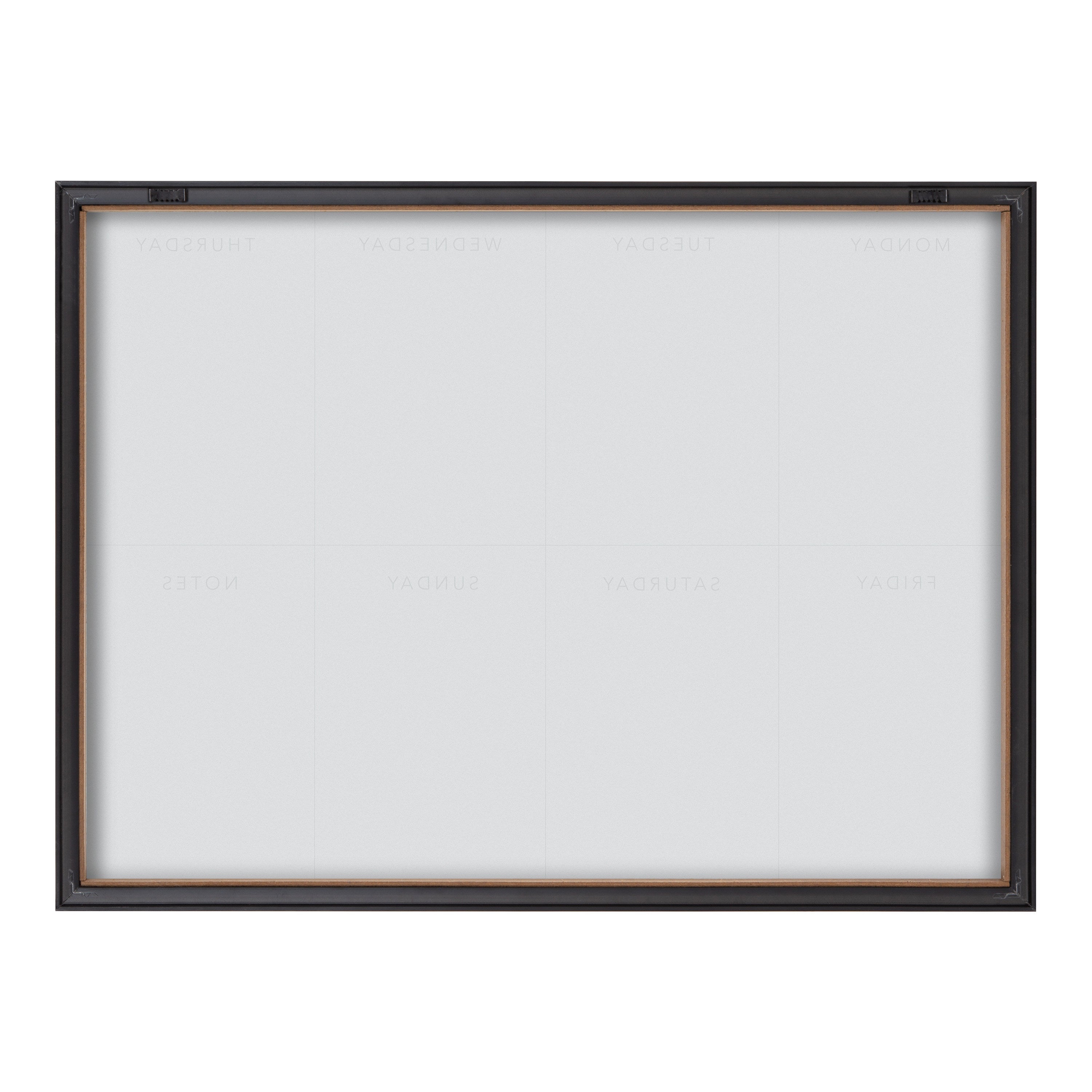 Blake This Week Pink Framed Printed Glass by The Creative Bunch Studio