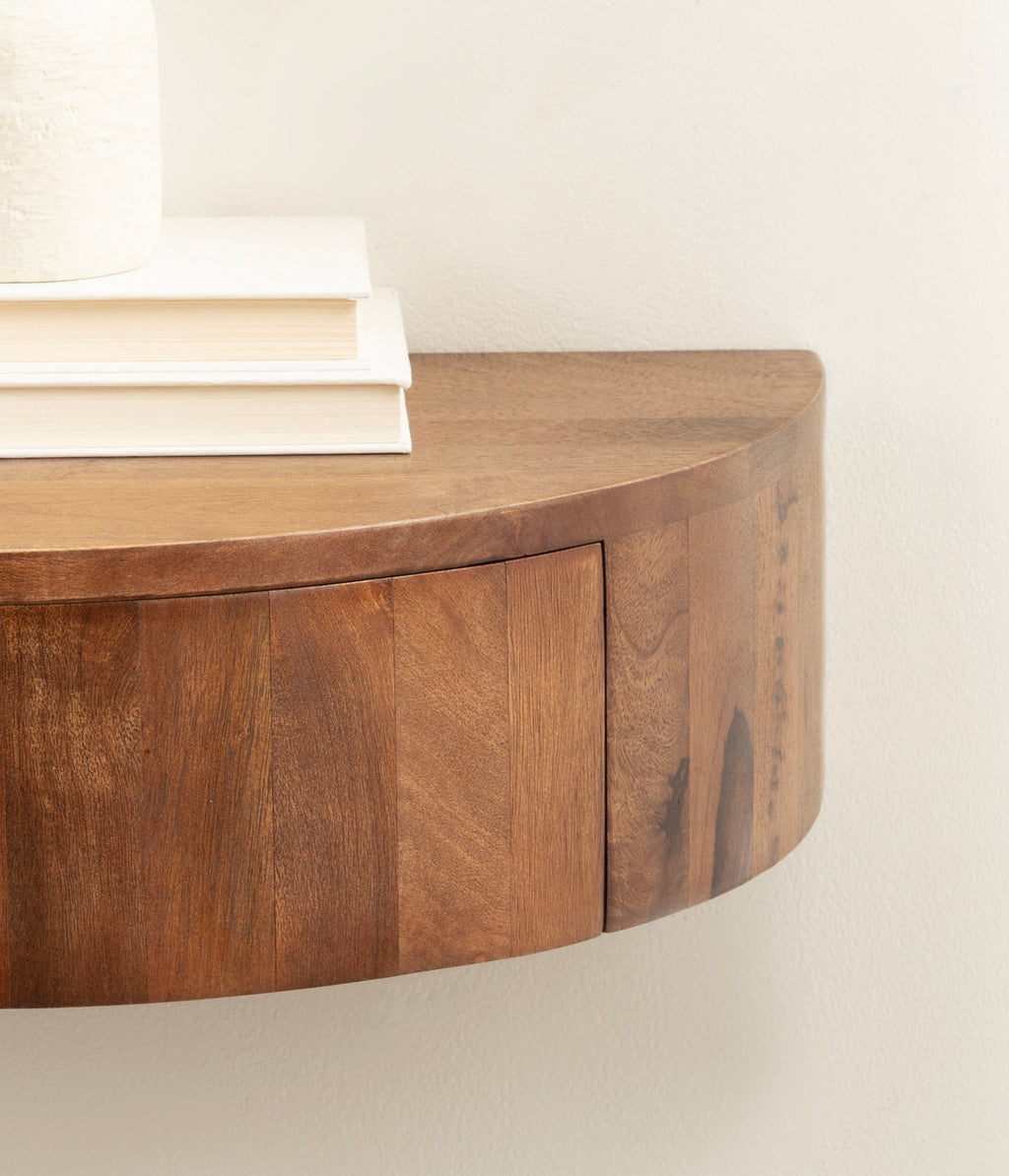 Reid Floating Wood Side Table