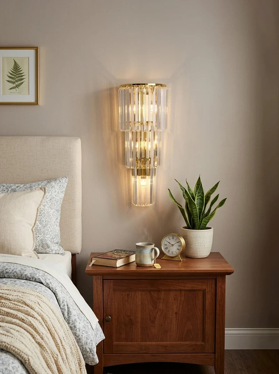Elite Crystal Wall Lamp