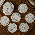 Eucalyptus Botanical Ceramic Coasters
