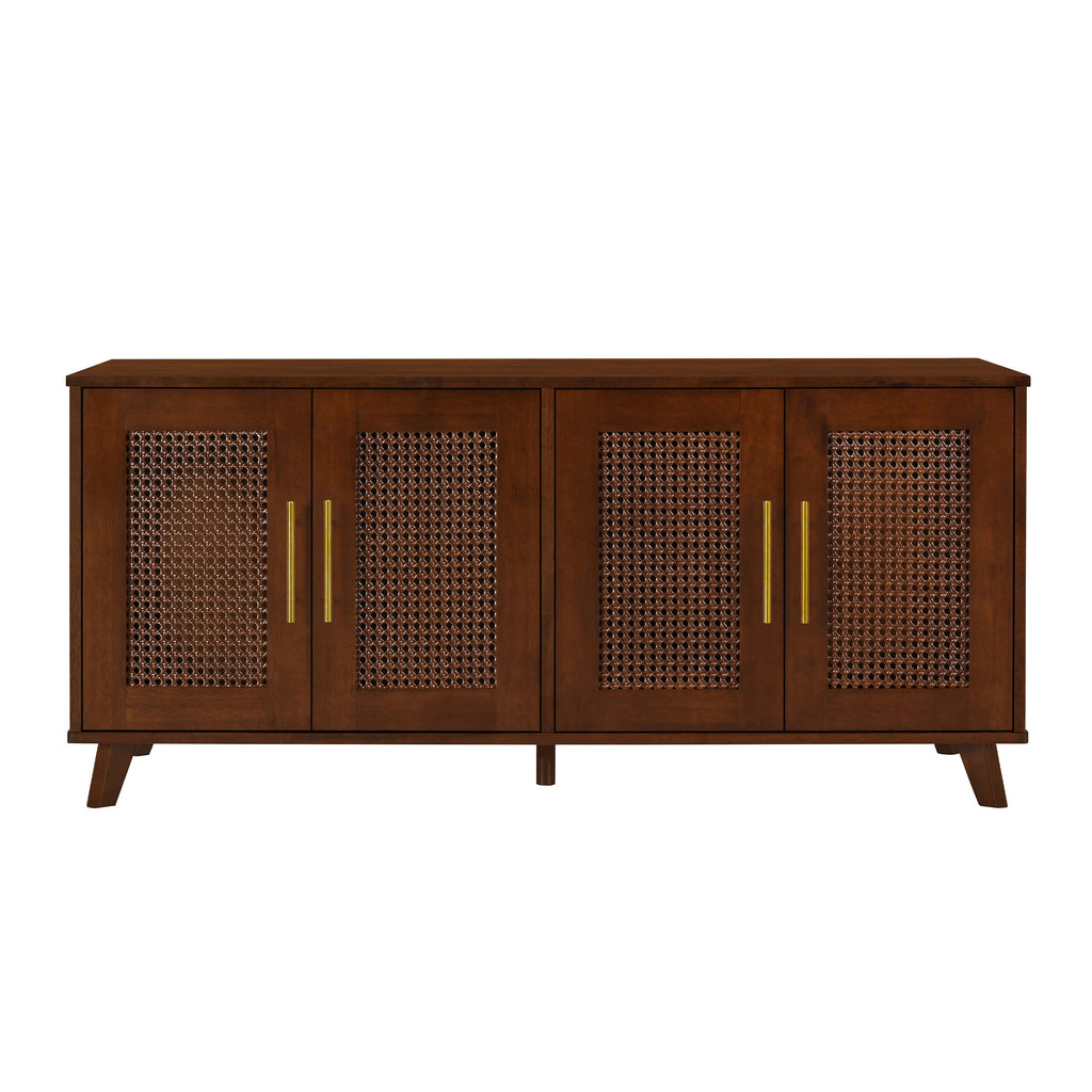 Myra Indoor Premium Rubber Wood Cat Cabinet with Cozy Cushion