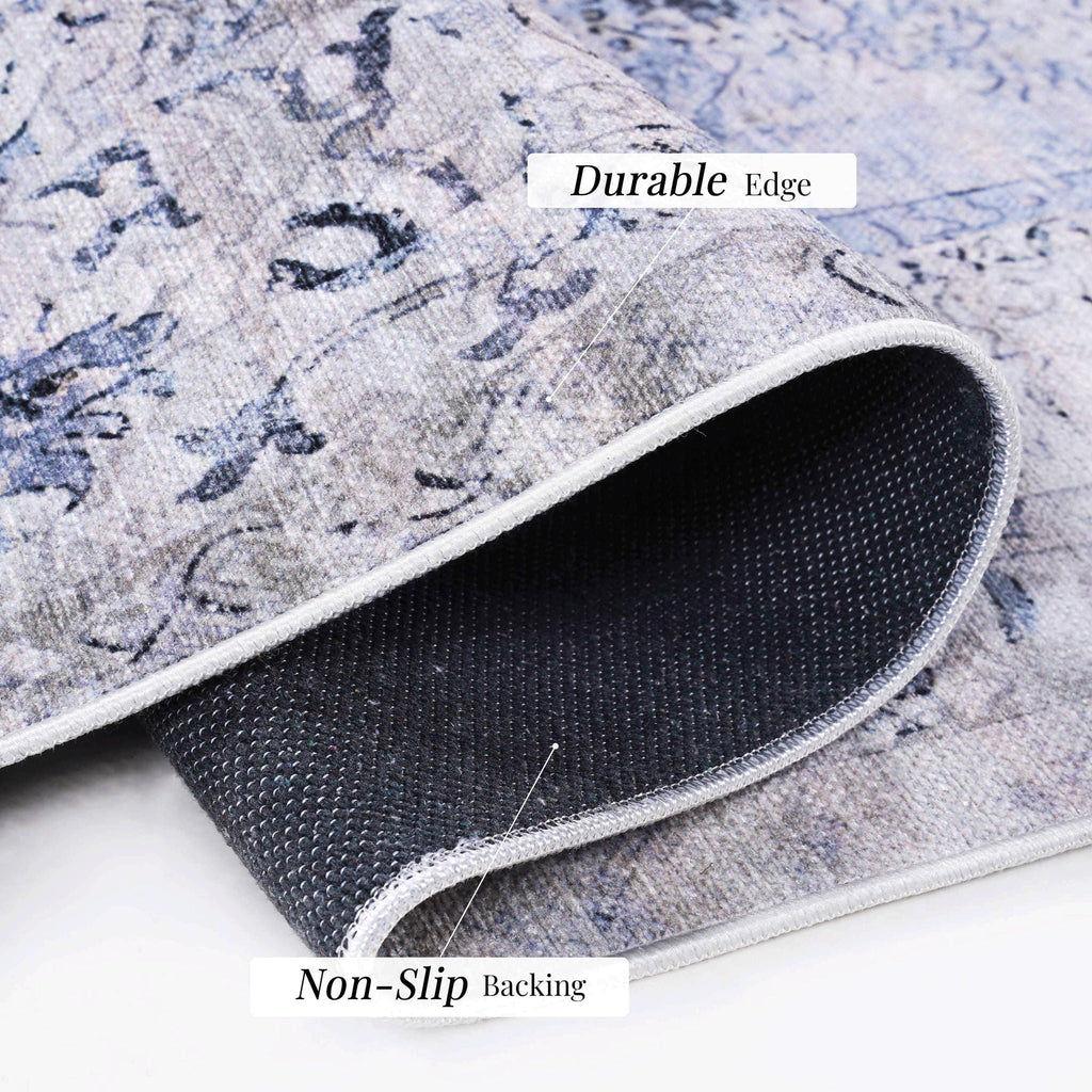 Maval 2' x 3' Washable Area Rug