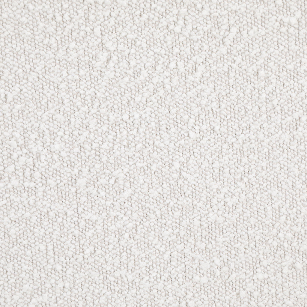 Knox Queen Bouclé Upholstered Platform Bed Cream