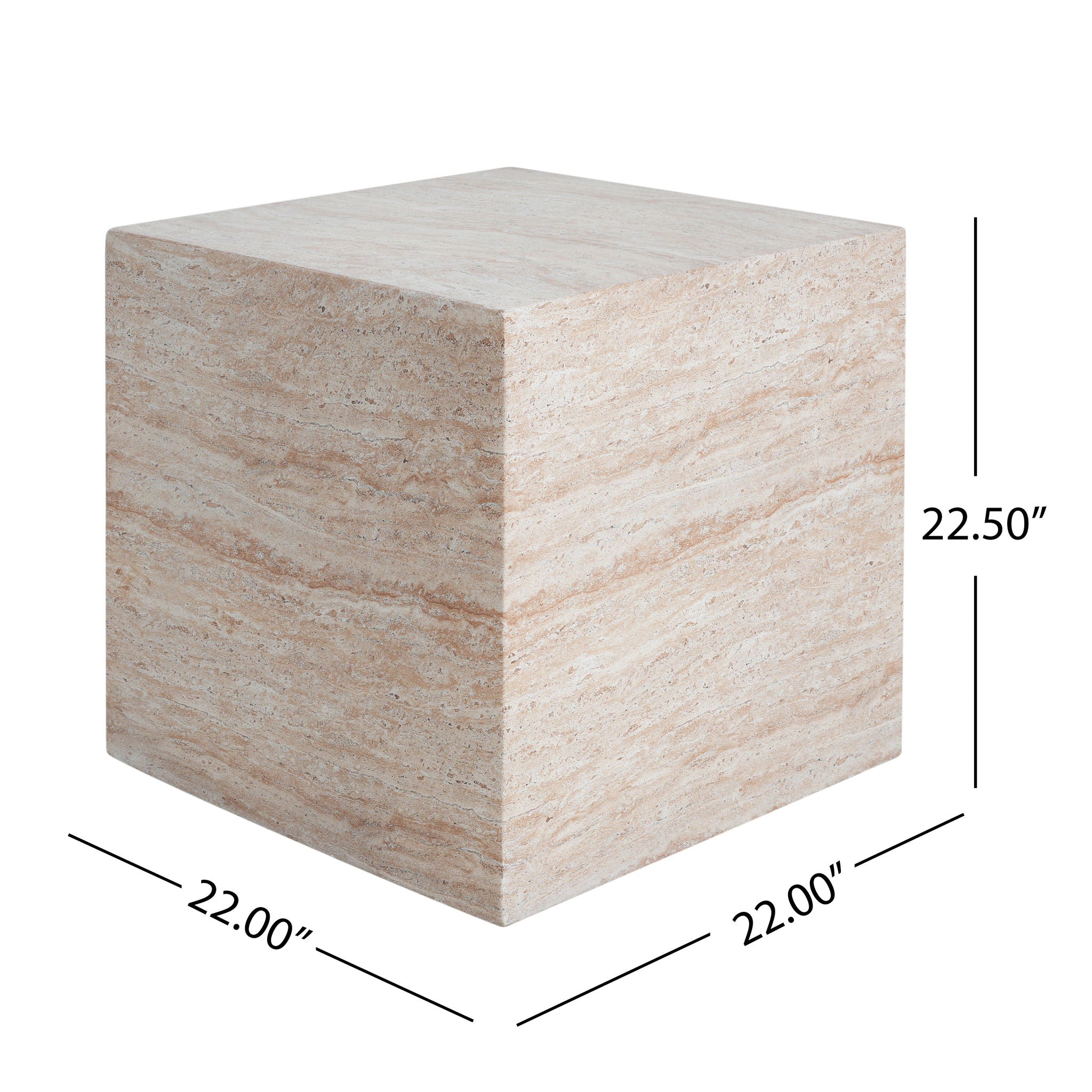 Outdoor Indoor Square Lightweight Side Table