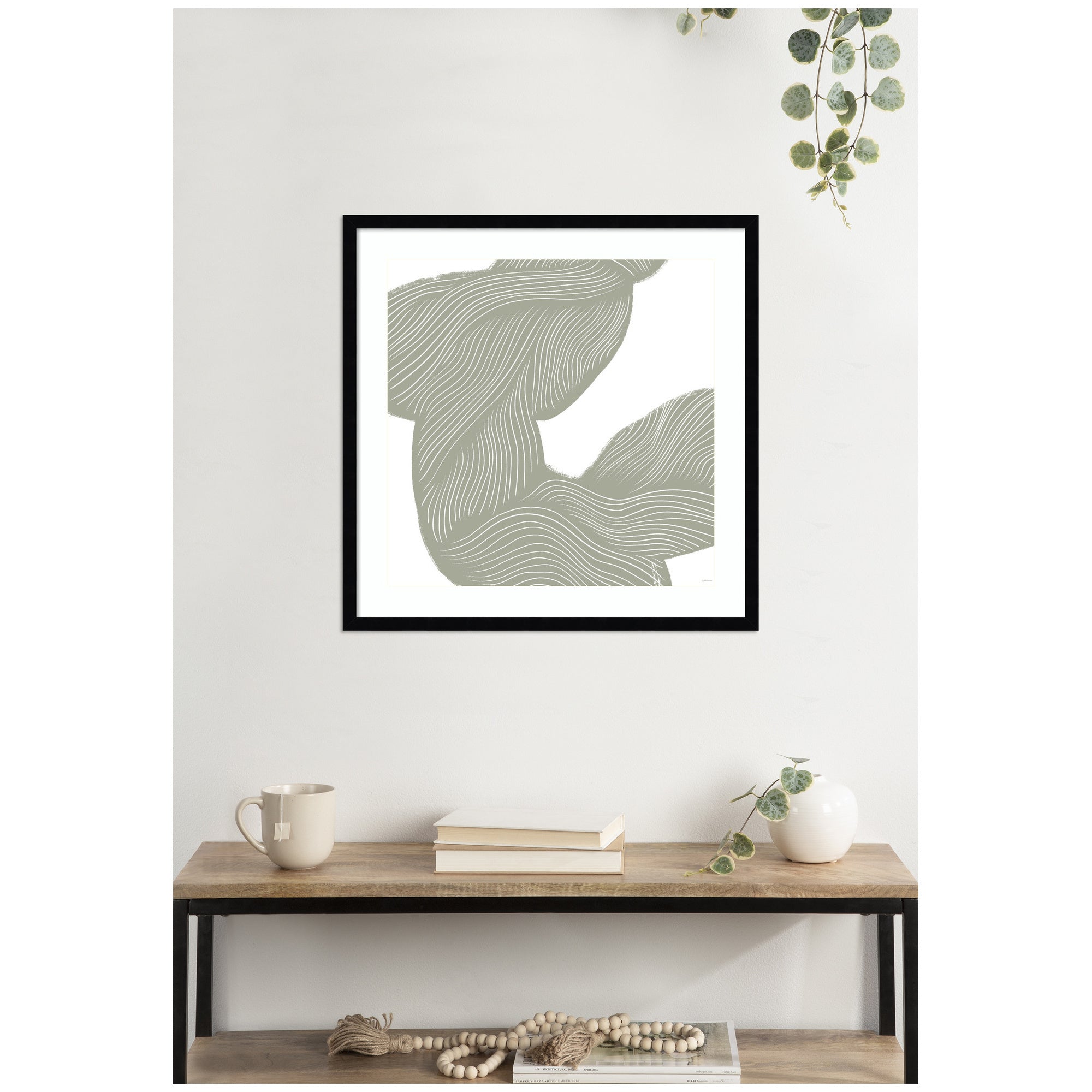 Movement Lines by Gabrielly Guedes Framed Wall Art Print