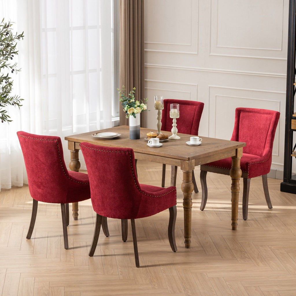 Ultra Upholstered Dining Chairs — Set of 2, Color Options