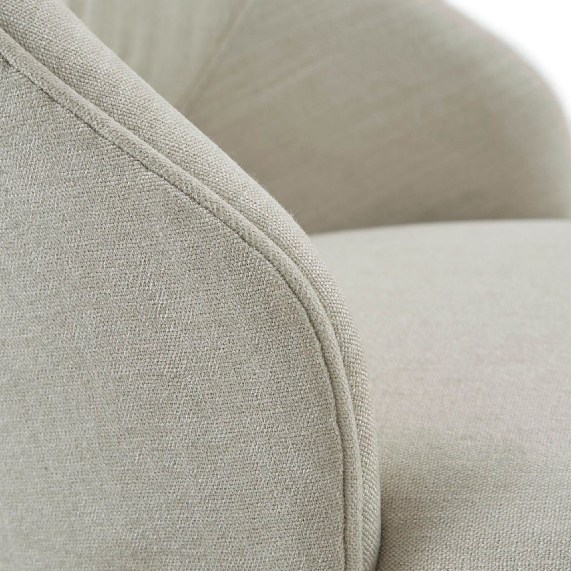 Cream Swivel Counter Stool