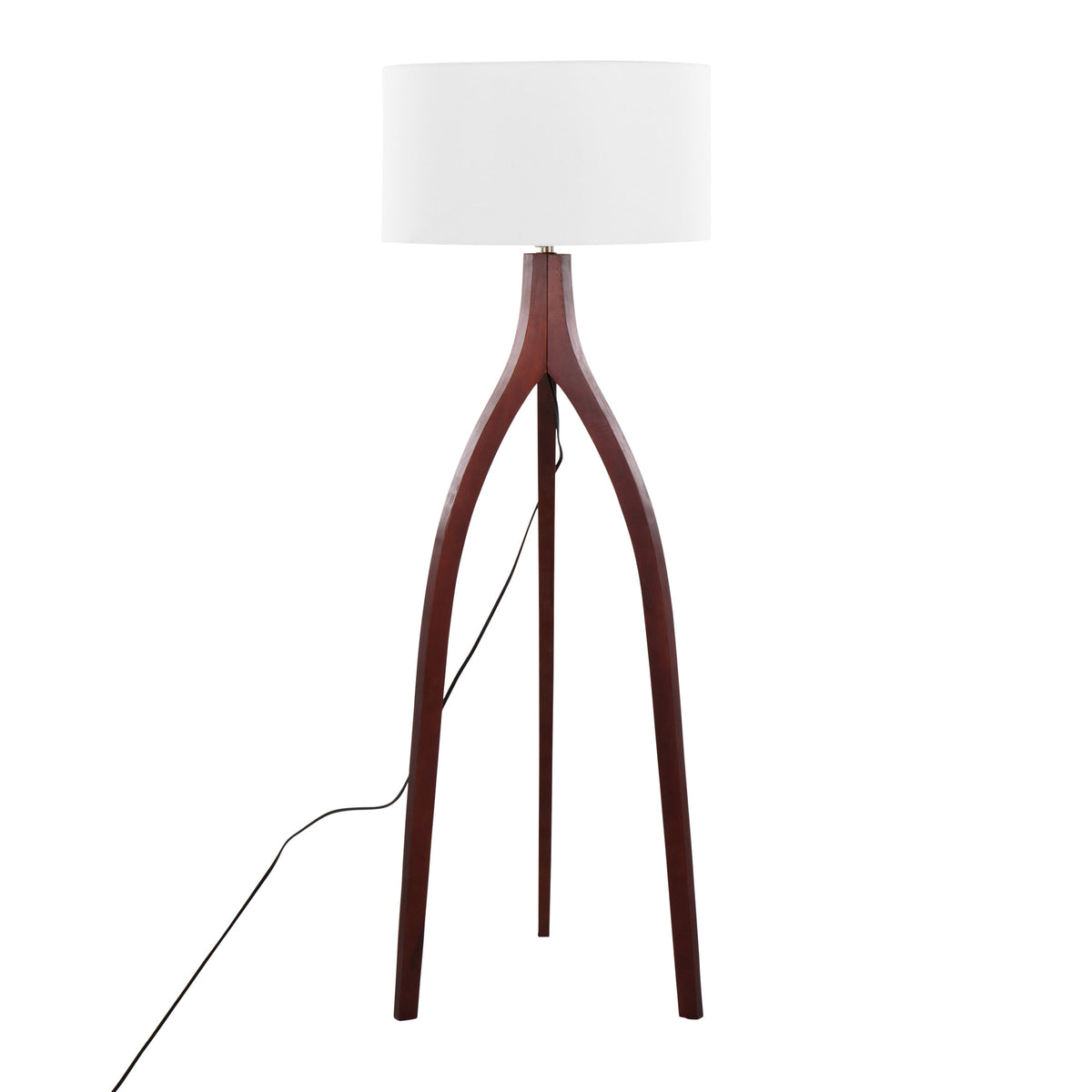 Wishbone Contemporary Floor Lamp