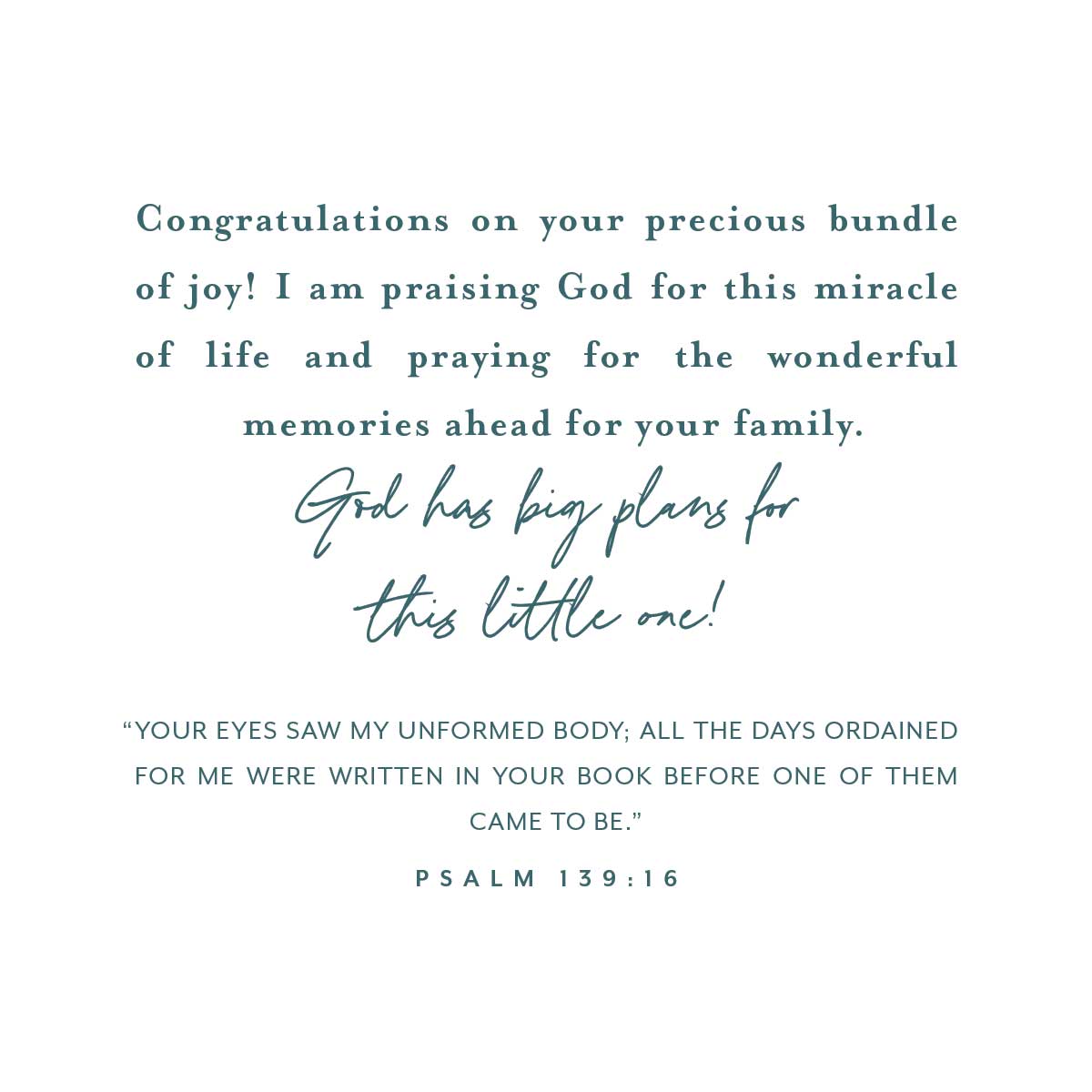 Swaddle Muslin Blanket: I LOVE YOU, Girl Newborn Gift
