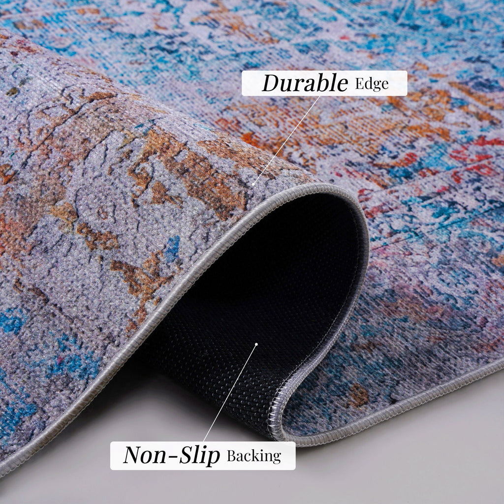 Maval Washable Runner Rug