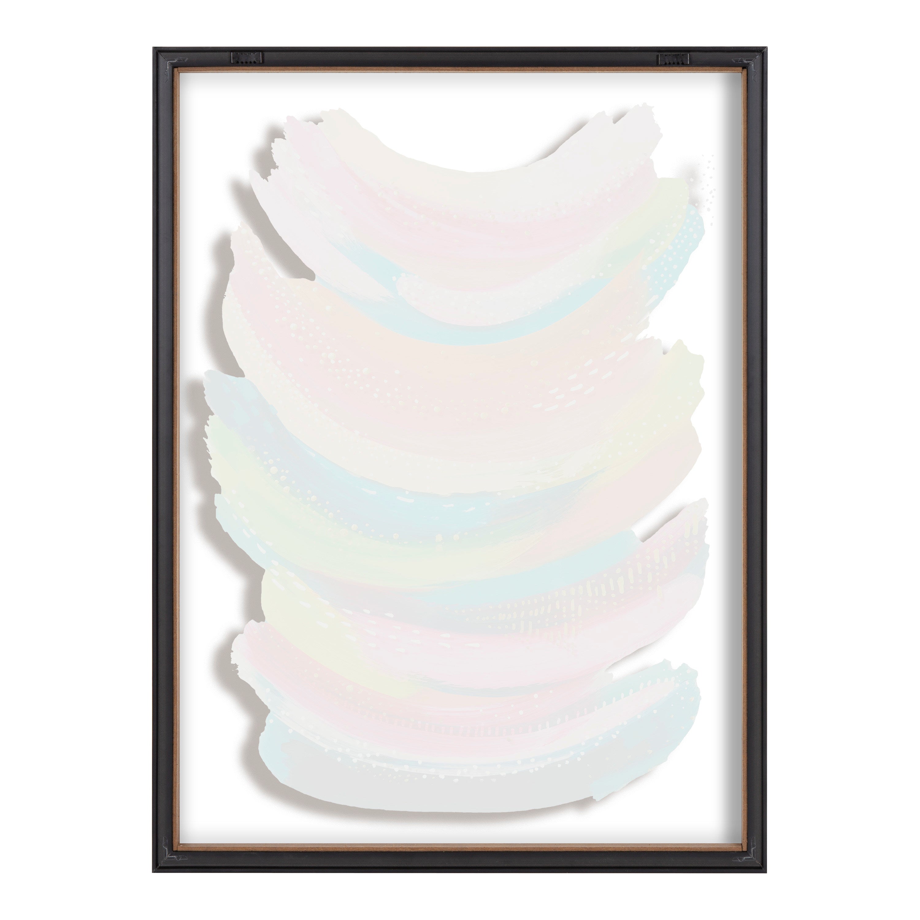 Blake Bright Abstract Framed Printed Art by Jessi Raulet of Ettavee