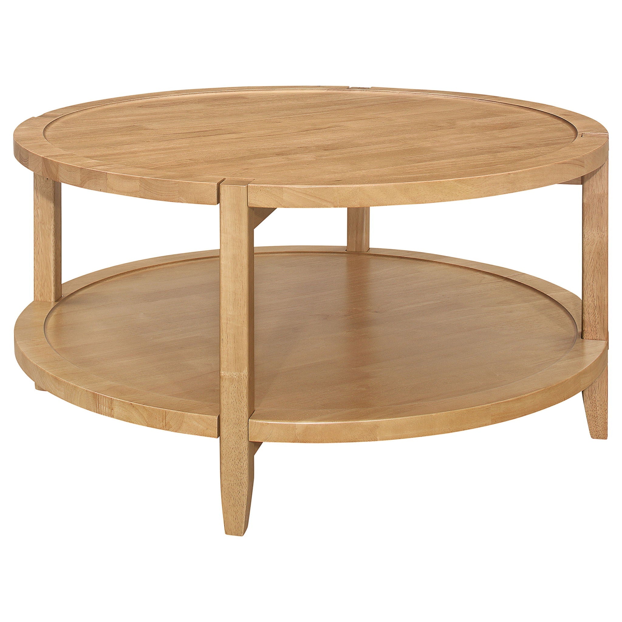 Camillo Round Wood Coffee Table