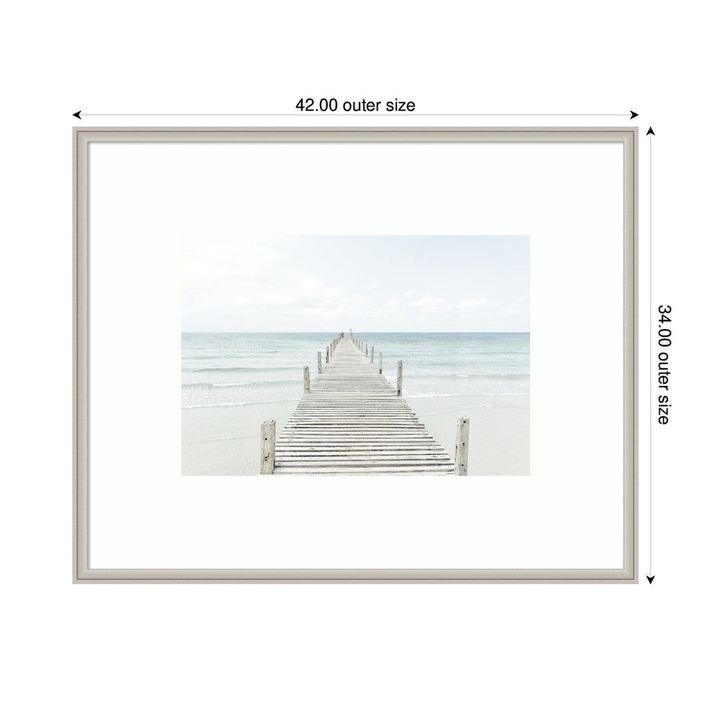 Beach 5s by Amy Peterson Framed Wall Art Print