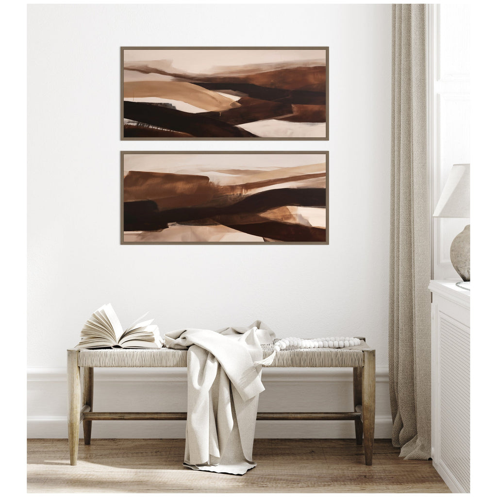 Pathways 2 Piece Framed Canvas Wall Art Set by Amy Lighthall