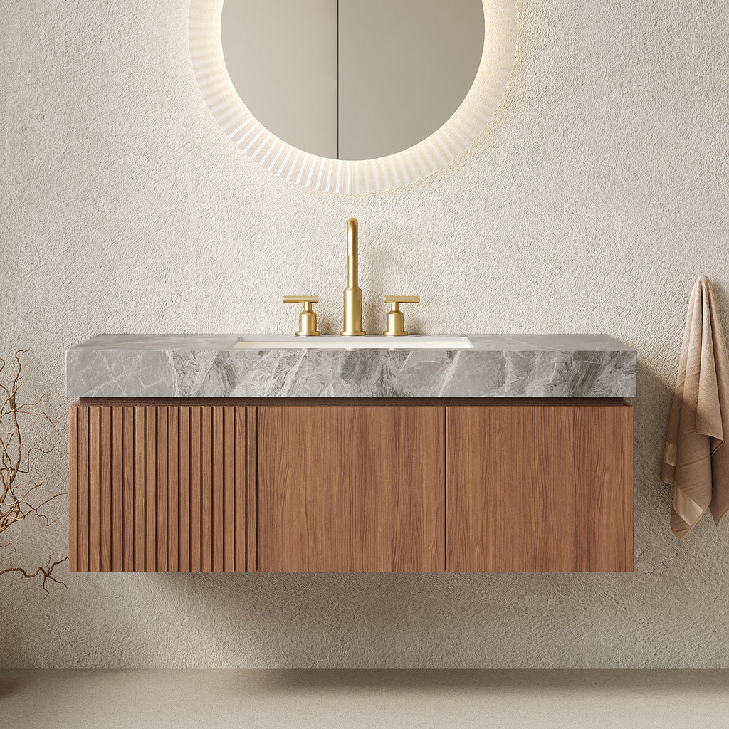 Muri 48-Inch Floating Bathroom Vanity & Sink