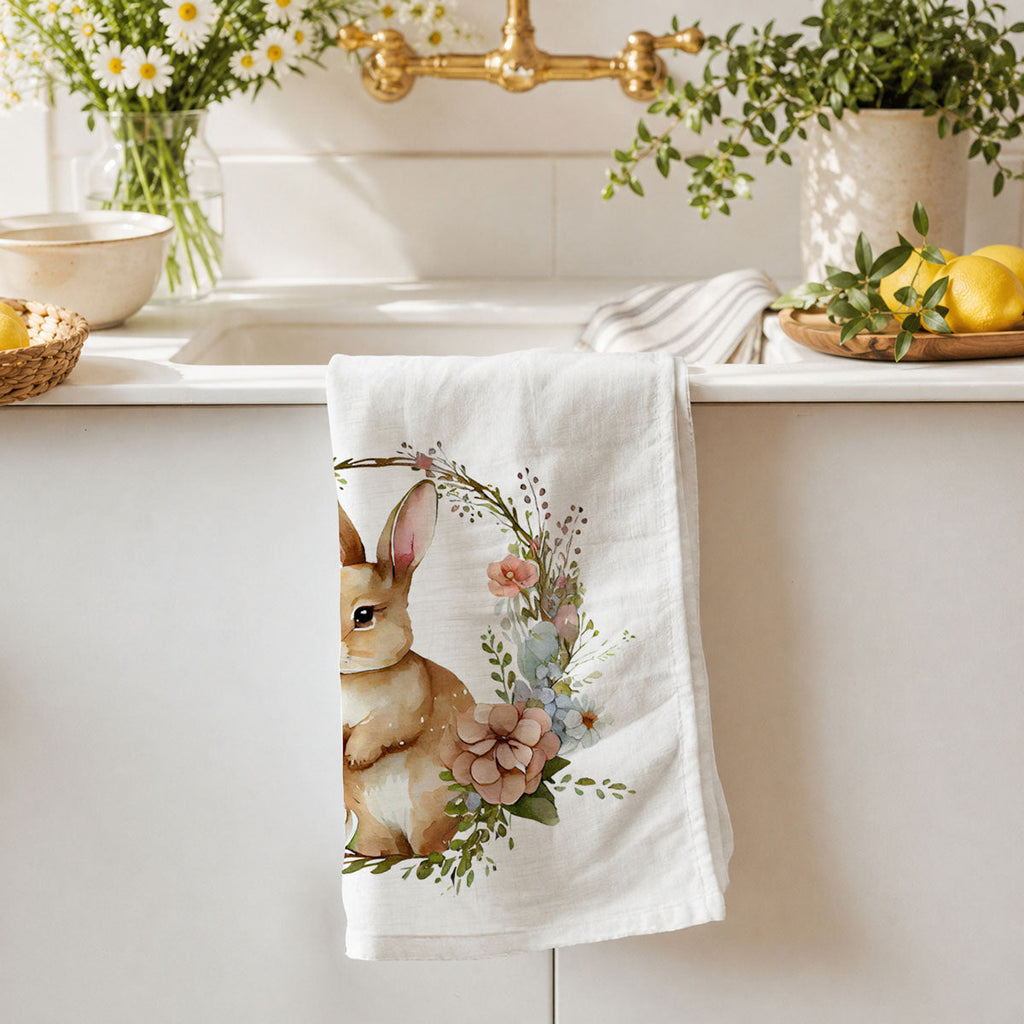 Rustic Bunny Towel