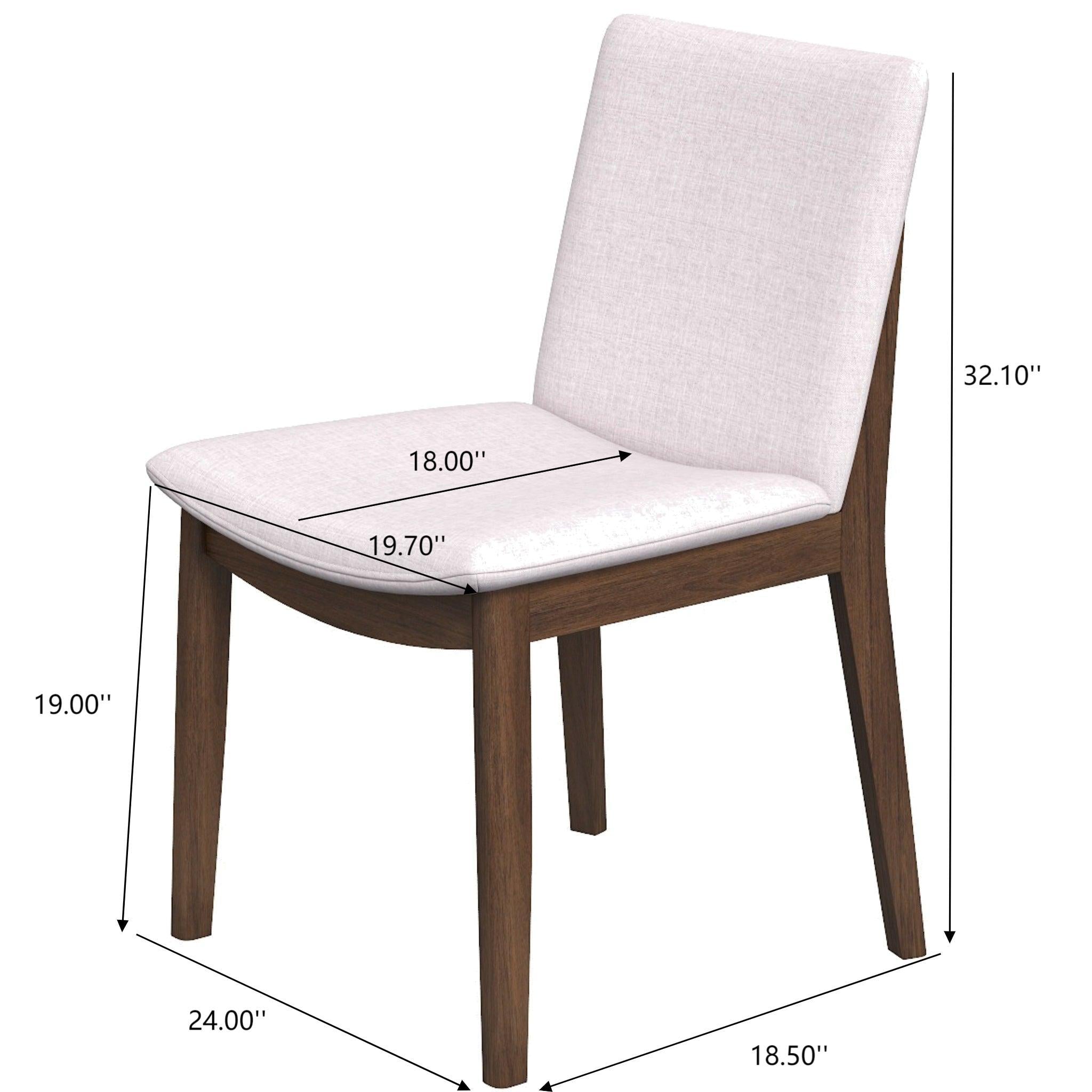 Laura Curved-Back Dining Chairs - Set of 2