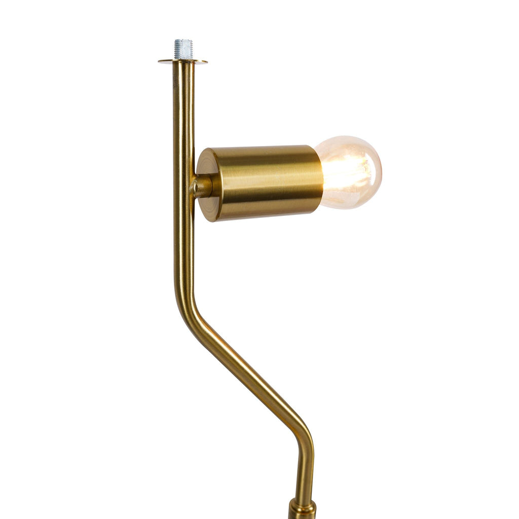 Black & Gold Minimalist Table Lamp