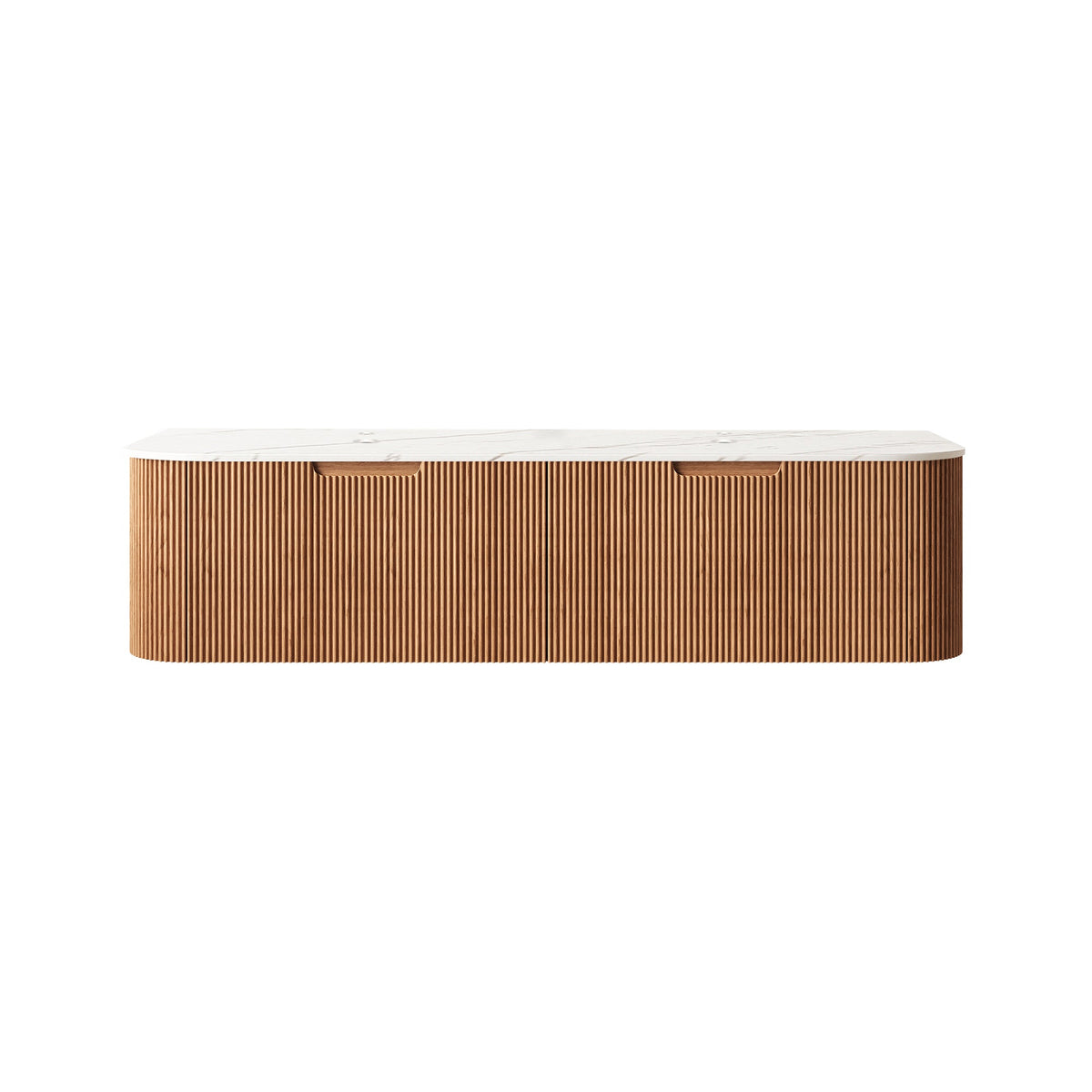 Dina 60'' Wall Mounted Cabinet with Carrara