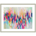 Framed Art Brushstroke 154 Horizontal by Ettavee