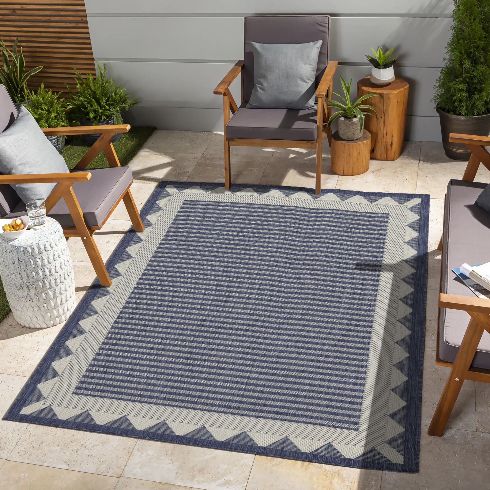 Sunshine 2'7" x 7'3" Polypropylene Runner Rug