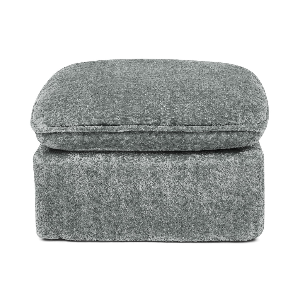 Cloud-Comfort Modular Sectional Sofa with Moveable Ottoman
