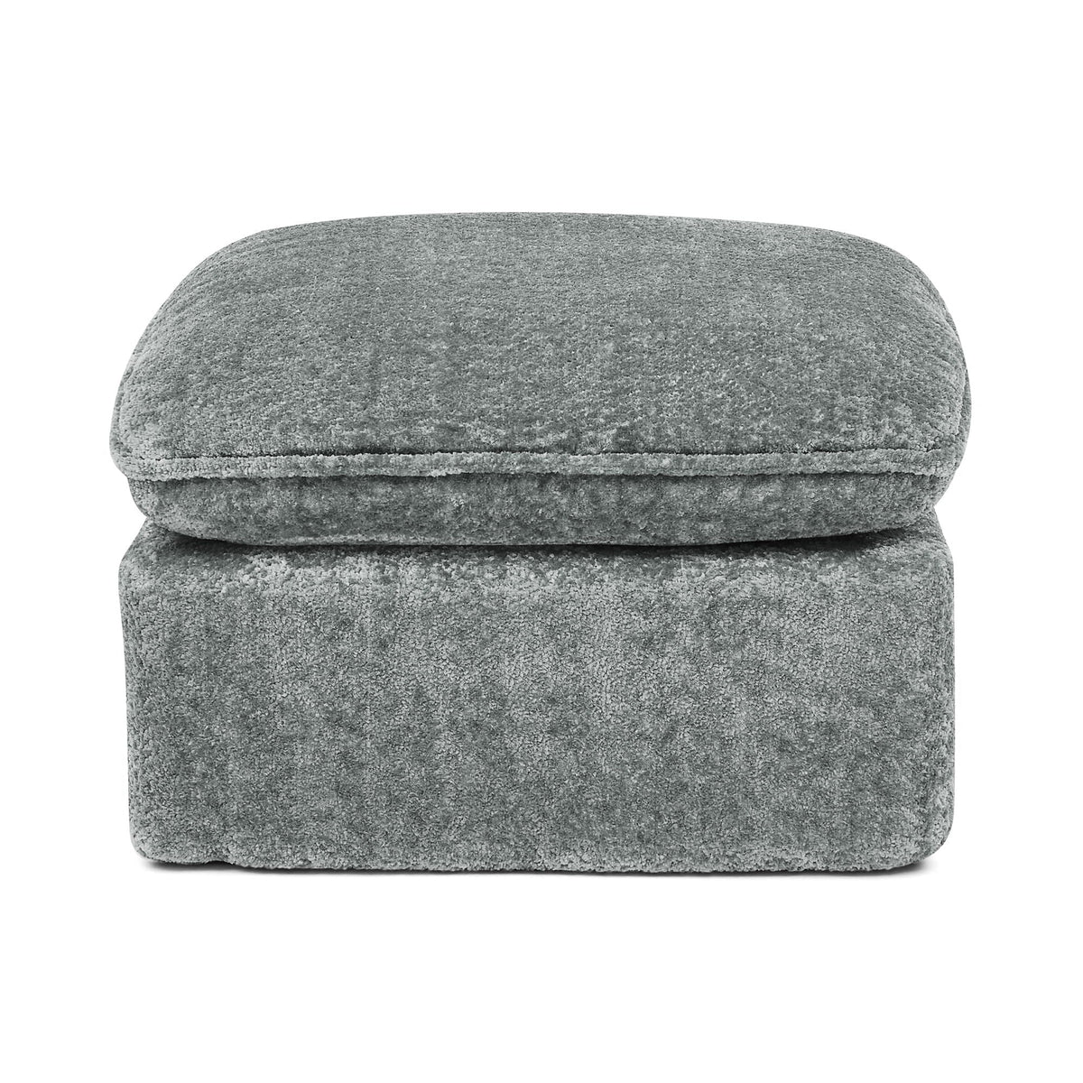 Cloud-Comfort Modular Sectional Sofa with Moveable Ottoman