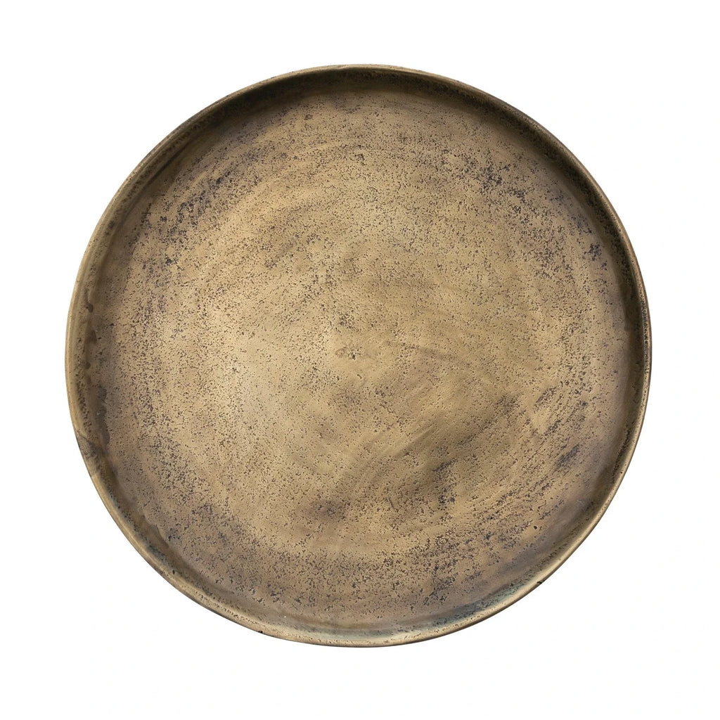 Tincture Accent Table in Antique Brass