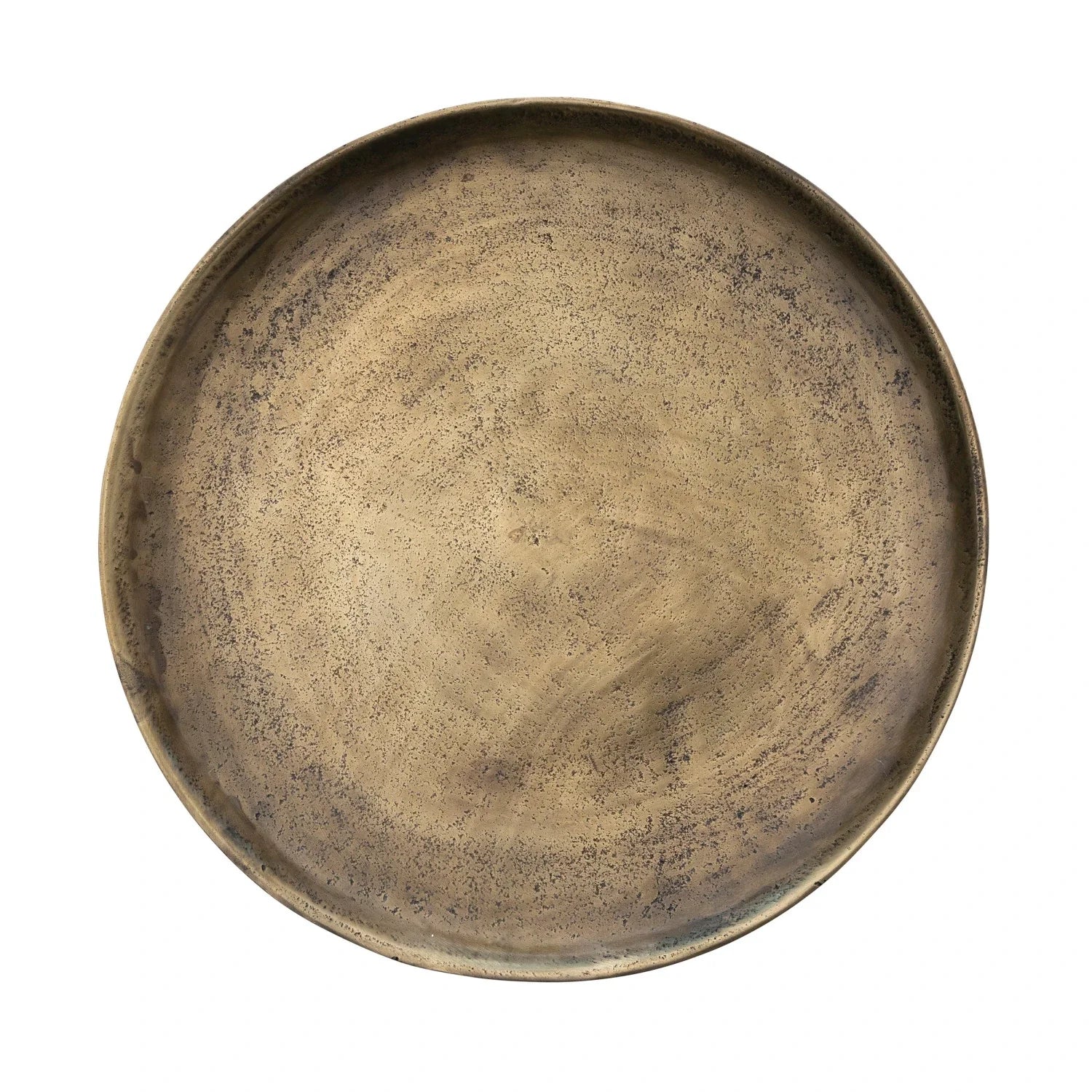 Tincture Accent Table in Antique Brass