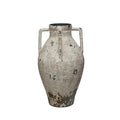 Found Metal Urn with Handles – Vintage-Inspired