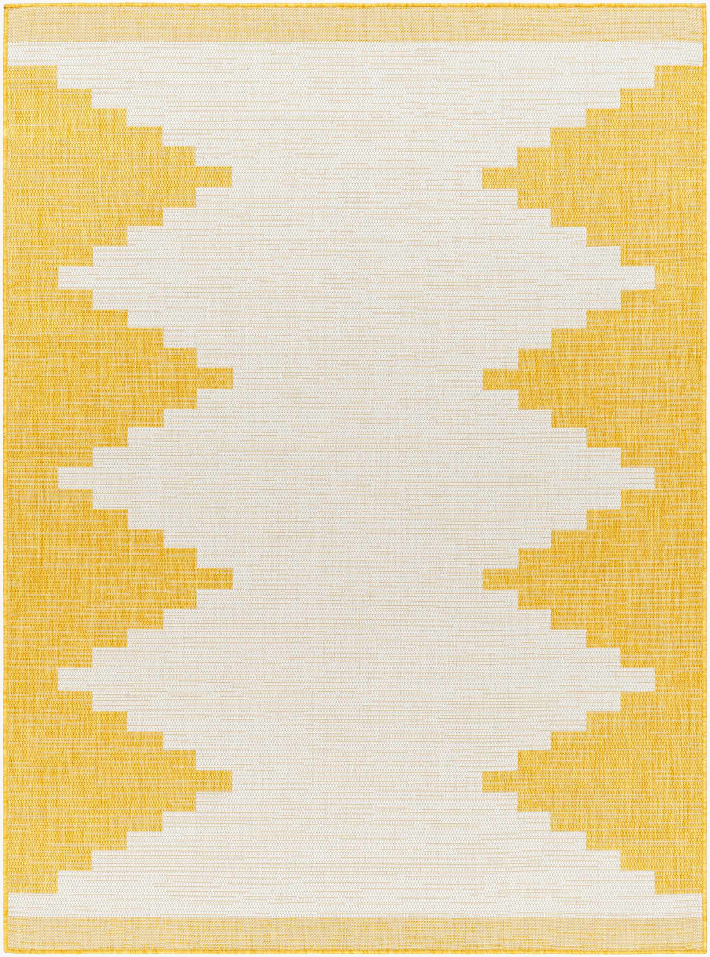 Djugun Yellow Outdoor Rug