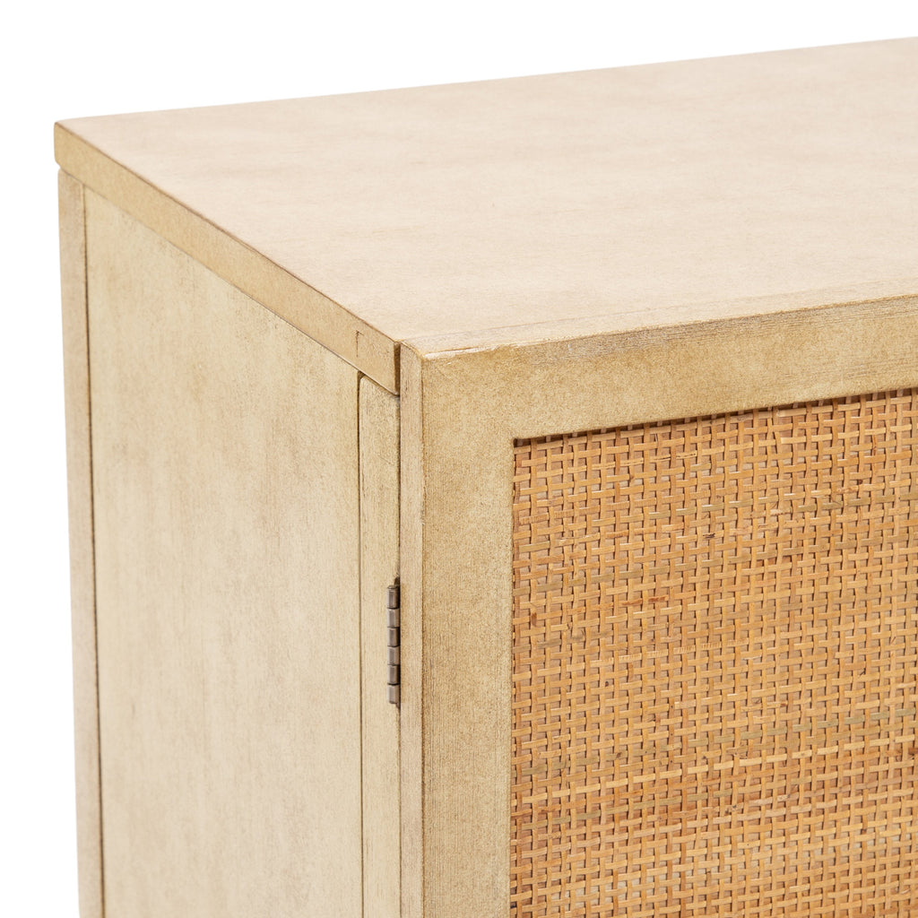 Ori Rattan Console Floor Cabinet