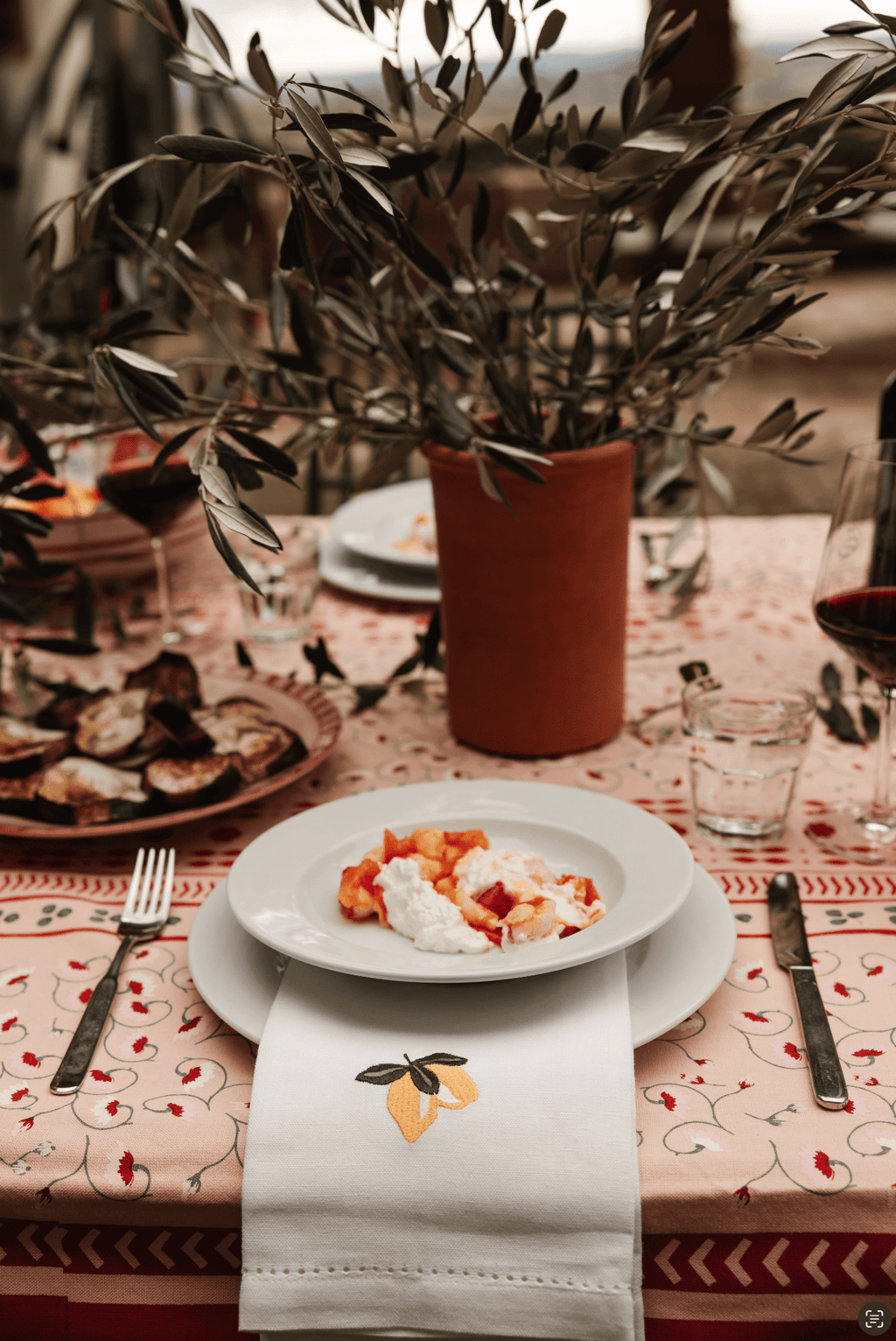 Giardino Dinner Napkins (Set of 4)