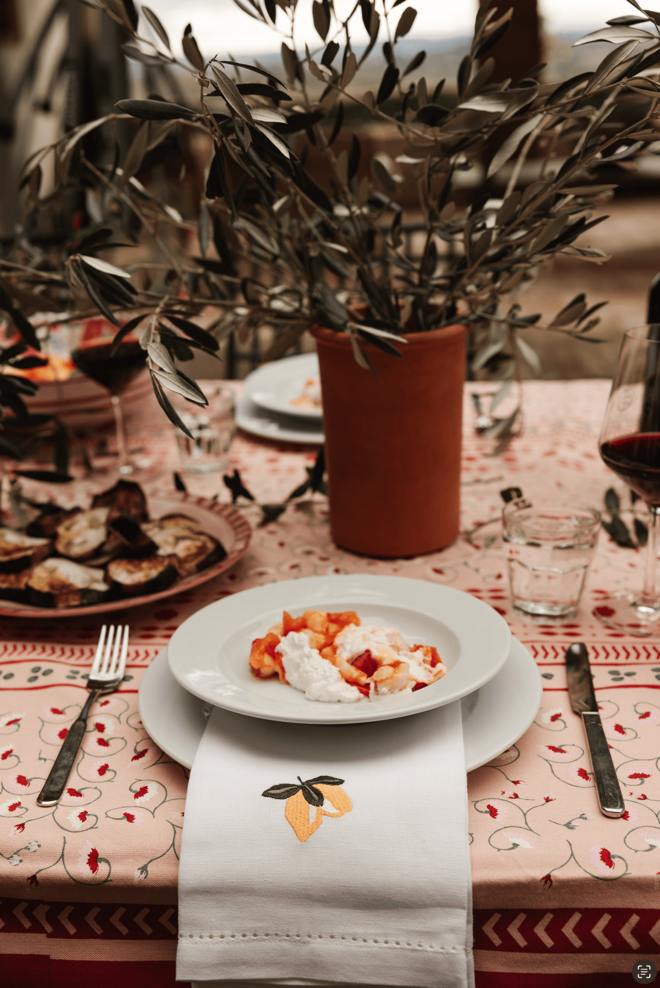 Giardino Dinner Napkins (Set of 4)