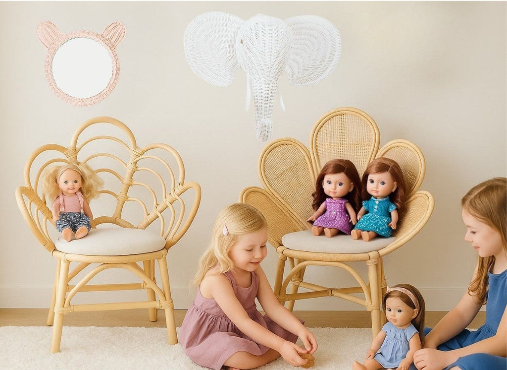 Blossom Rattan Flower Chair