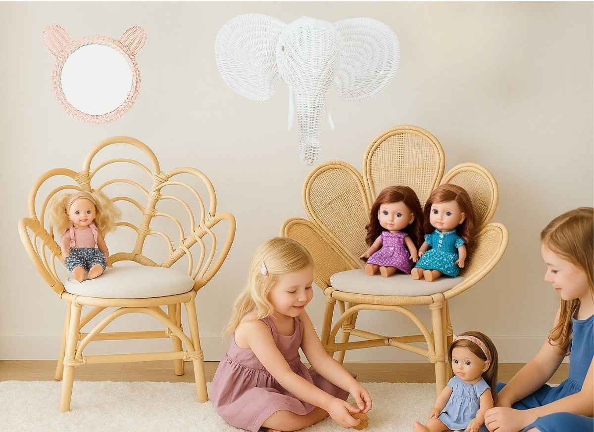 Blossom Rattan Flower Chair