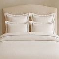Linen Frame Trim Duvet Cover Set