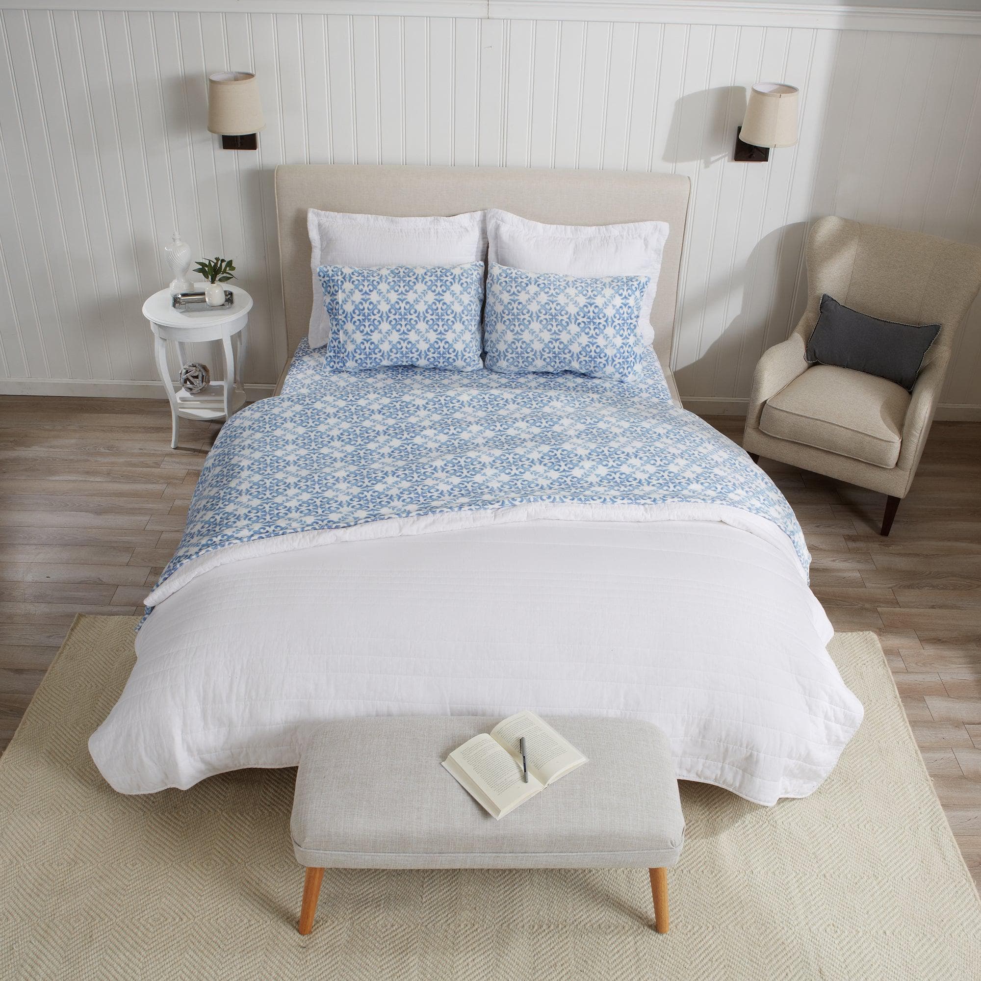 Printed Plush Sheet - Velvet Luxe Lattice Collection