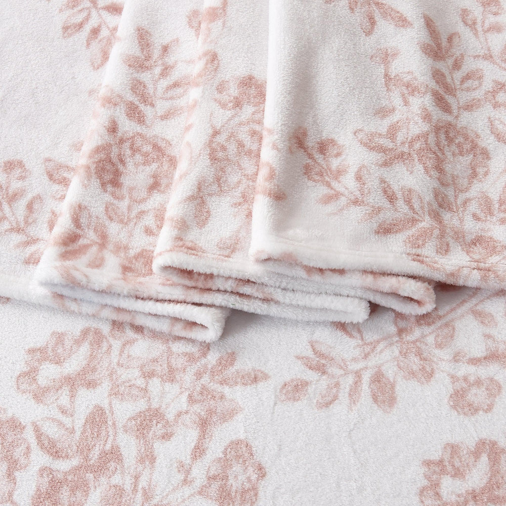 Printed Plush Sheet - Velvet Luxe Lattice Collection