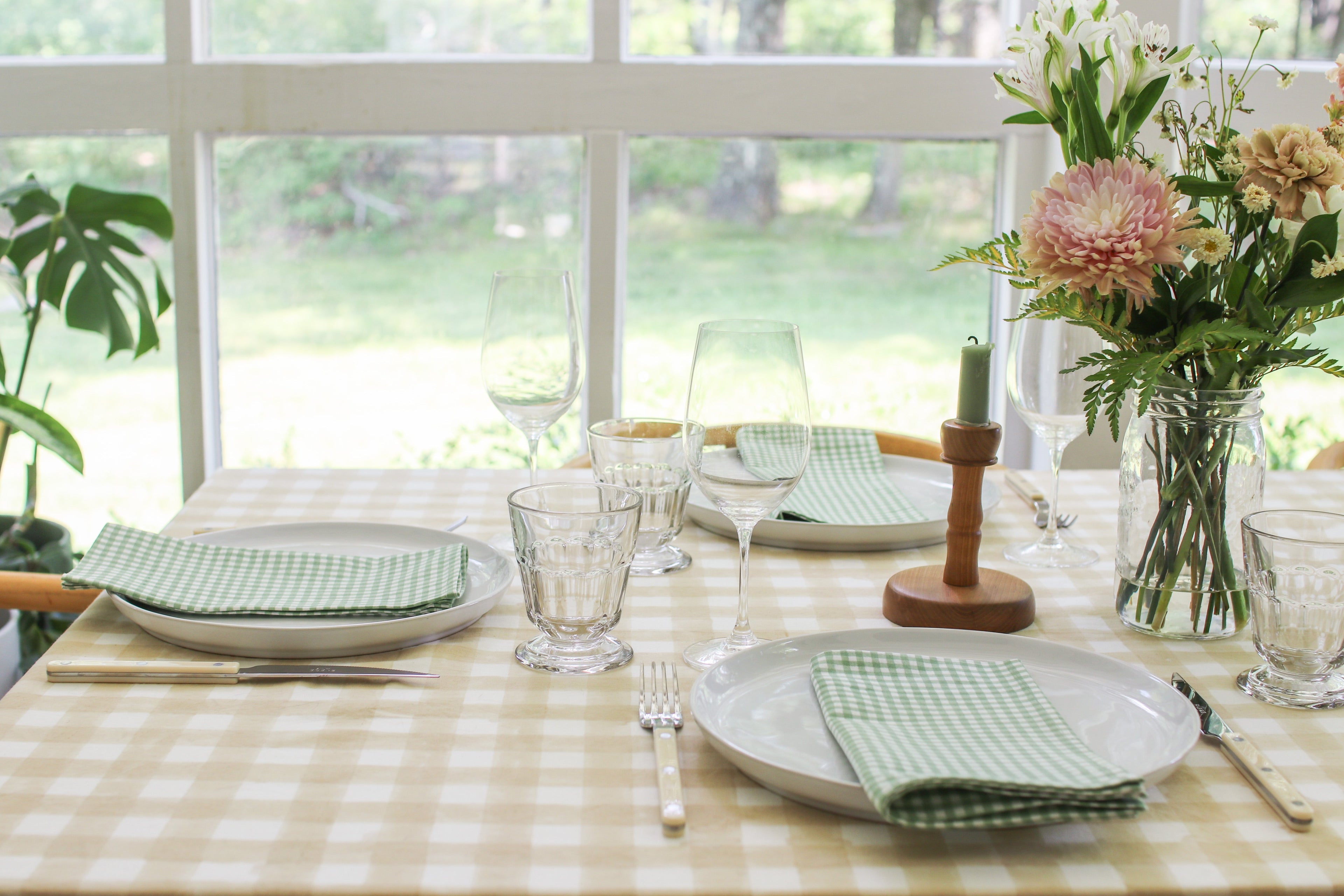 Gingham Napkins