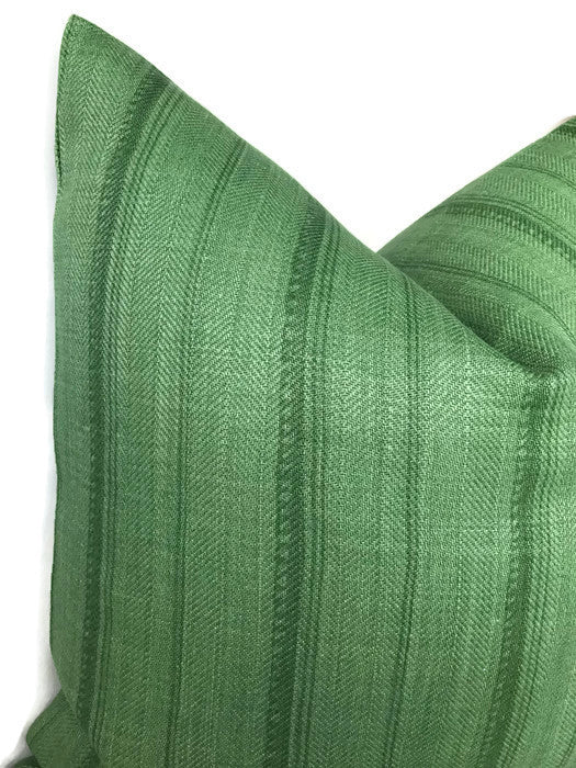 Malabar Pillow Cover in Grass Green, Peter Dunham Textiles